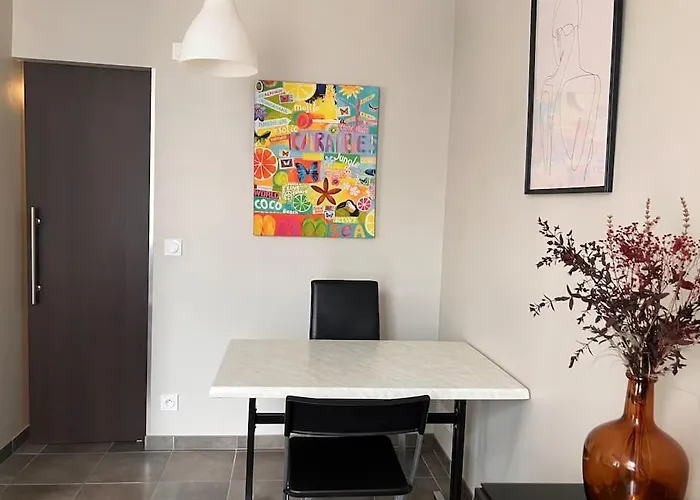 Cosy Equipe Et Parking Couvert Prive Aux Portes De Apartment *